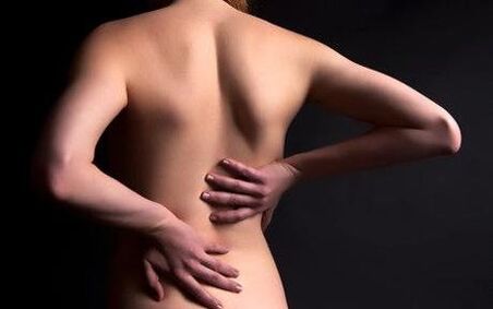 bolesť chrbta s hrudnou osteochondrózou foto 1
